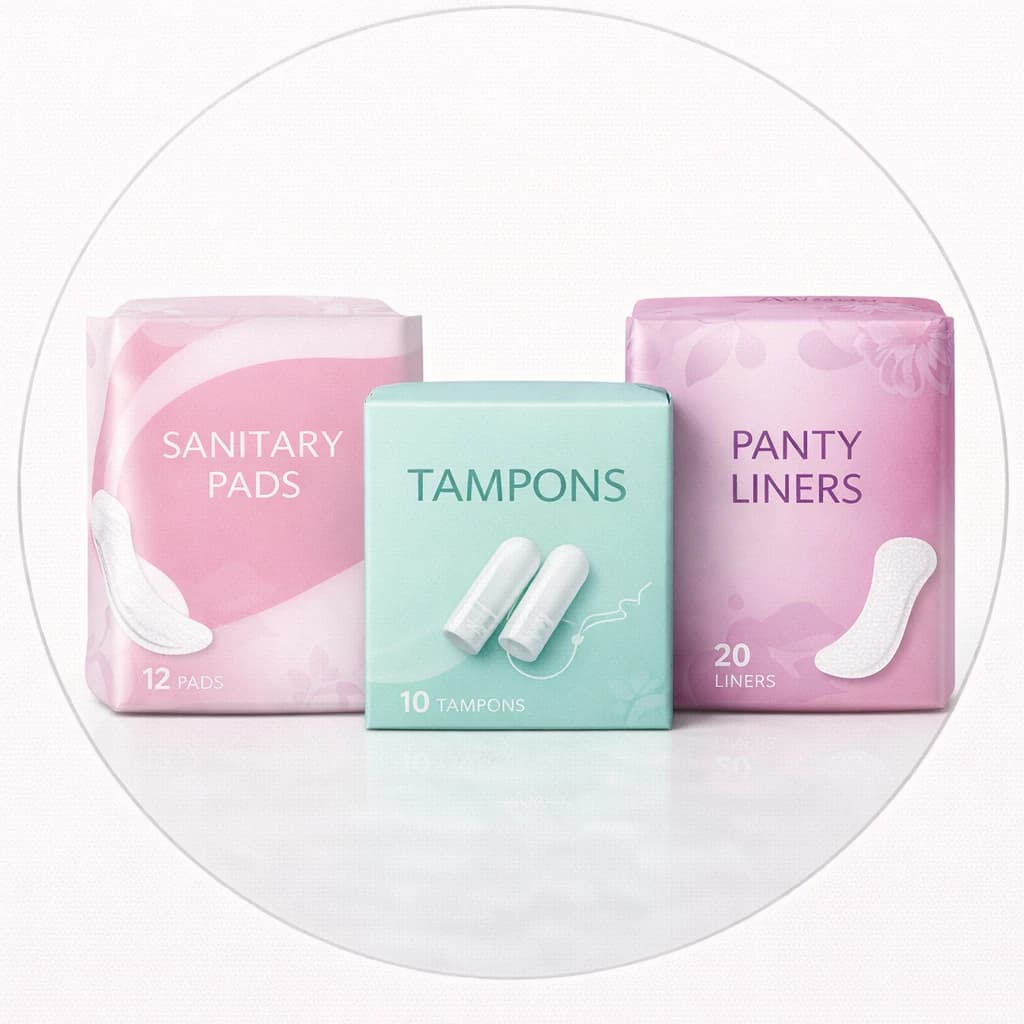 sanitary napkins