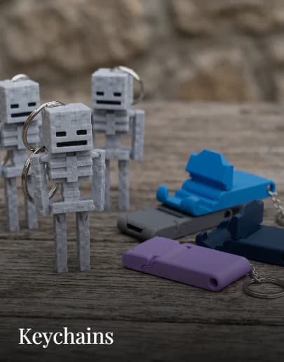 3D keychains
