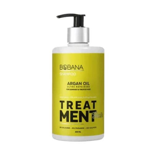 Bobana Bobana Argan Oil Shampoo for Damaged and Chemically Treated Hair - 400 ml