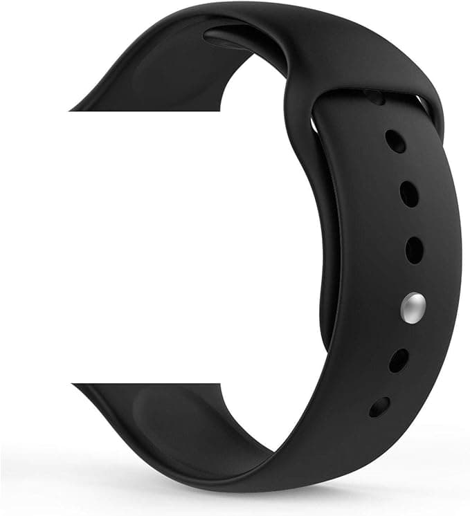 Soft Silicone Sport Band 2 Lengths Large/Small Wrist Strap Replacement for Apple
