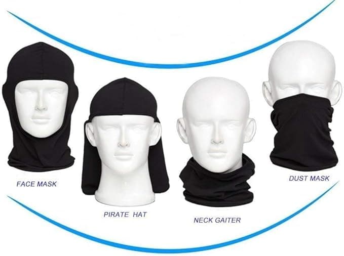 Lycra Fabrics Ski Balaclava Full Face Mask Motorcycle Cycling Bike Bandana Hikin