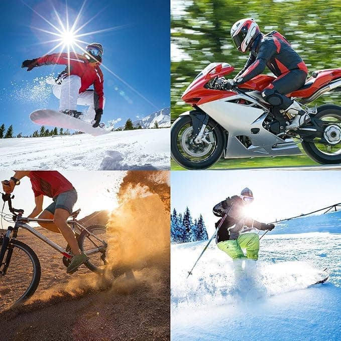 Lycra Fabrics Ski Balaclava Full Face Mask Motorcycle Cycling Bike Bandana Hikin