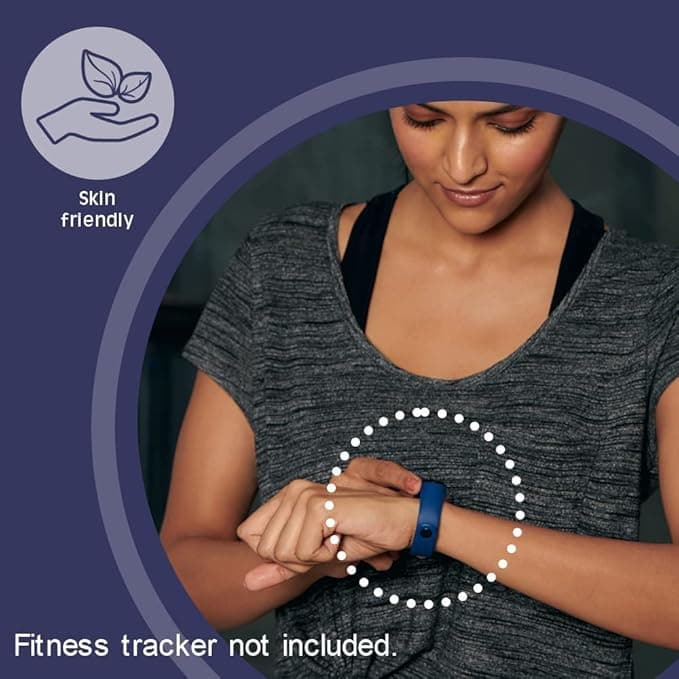 INEFABLE Mi Band 3 & 4 Strap Band Belt Wristband Strap Compatible with Mi Band M