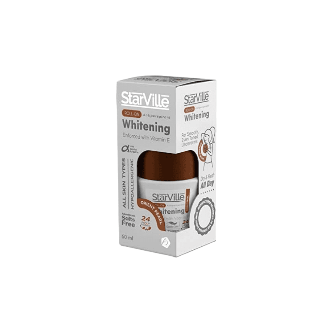 Starville Roll-On Whitening and Deodorant with a Blend of Arabian Perfumes 60ml