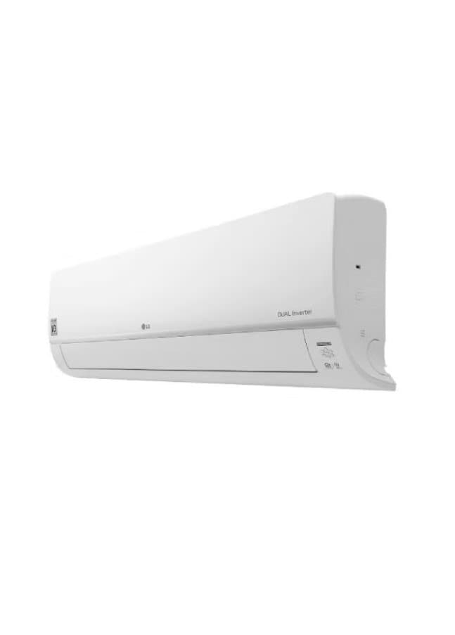 مكيف هواء إل جي DUALCOOL بضاغط عاكس، S-Plus، 1.5 حصان تبريد/تدفئة S4-W12JA2MA أب
