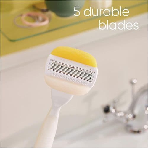 Gillette جيليت فينوس بلس أولاي كومفورت جلايد ماكينة حلاقة للنساء 2 شفرة غيار