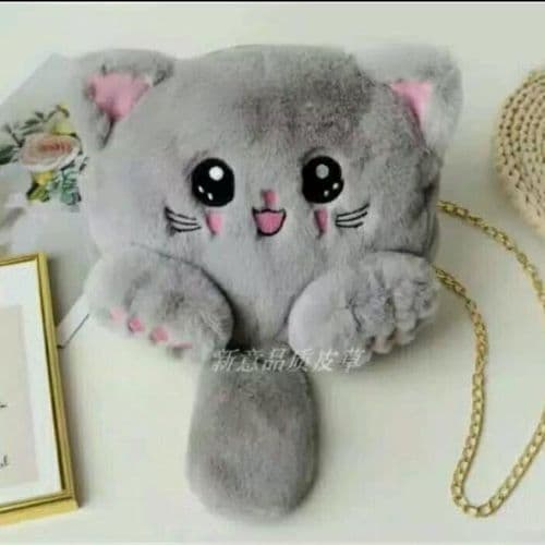 Girls Cat Face Shoulder Or Backpack Bag - Cute And Distinctive Design For Kids A