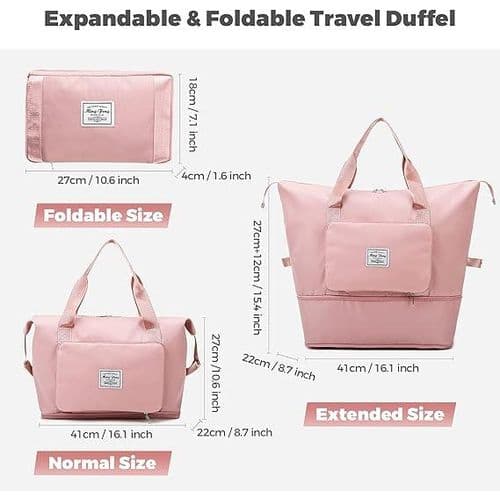 Best Selling Expandable Travel, Shopping, Gym Bag
