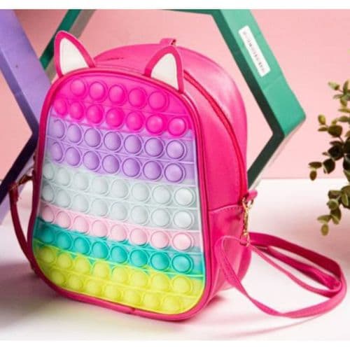 Bubbles Bag For Children, The Best Gift, Fuschia Color