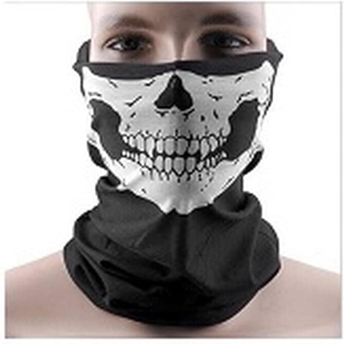 Bndanh for head and facial for men imprinted on it skull Item No 486 - 1