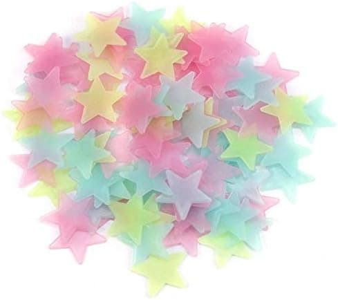 3D Stars Glow in the dark Luminous on Wall Stickers for Kids Room living room Wa