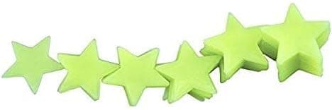 100Pcs Luminous Stars Glow in the Dark Fluorescent for Kids Room Diecoration