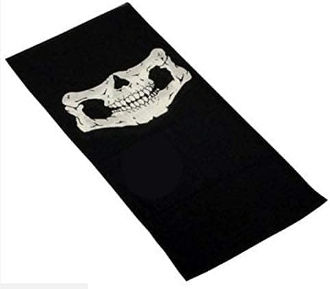 Neck masks scarf skull half face motorcycle party halloween mask gift skull prin