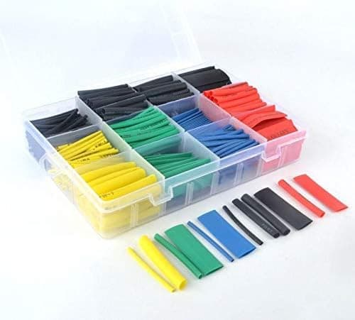 Pack of 530pcs Heat Shrink Tubing Insulation Shrinkable Tube Assortment Electron