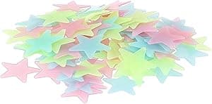 Other Generic 100pcs Luminous blue star Wall stickers for livingroom glow in the