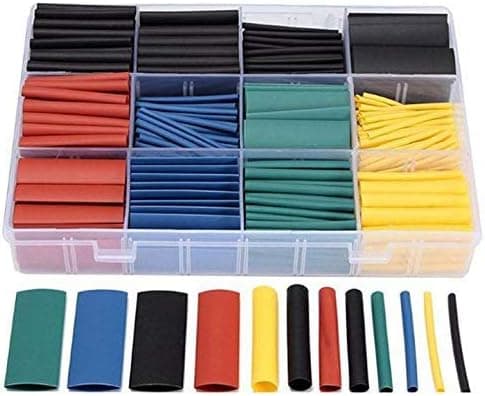 530pcs/set Heat Shrink Tubing Insulation Shrinkable Tube Assortment Electronic P