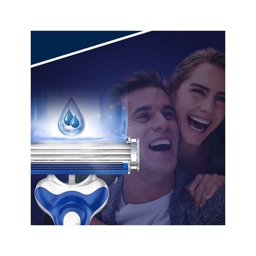 Gillette Blue3 COMFORT 3 Blades Shaving Razor With COMFORT Gel 62 PCS