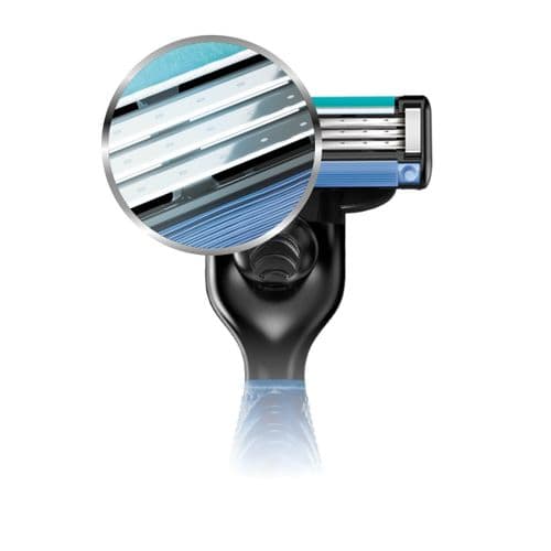 Gillette Mach3 Mens Razor Blade Refills 3 PCS