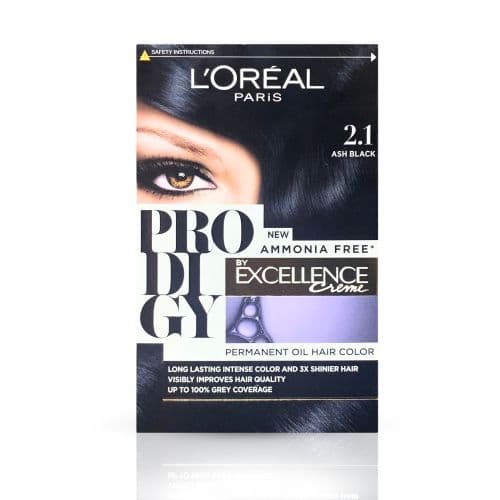 LOreal Paris PRO DI GY Hair Color 2.1 ASH BLACK