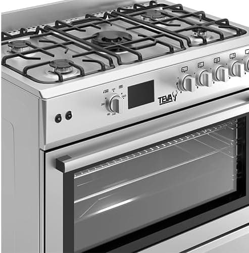 طباخ TEVA مستقل بشعلات إيطالية - Spaf 5 شعلة شعلة 5 كيلو وات F9L50GF PR AN