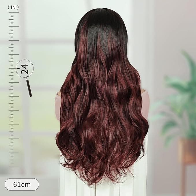 Barakah Womens Long Wig, Made of Fiber, Daily Looks, Hair Loss Solution, Change