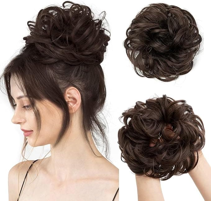 Easy-to-use hair cake for women that gives you a natural and harmonious look