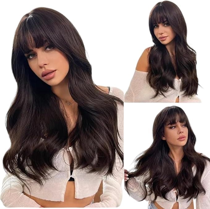 Thermal Fiber Wig Daily Looks Solve Hair Problems Meeting,Change Your Look