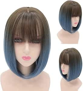 Thermal fiber wig Daily looks Solve hair problems Meeting,Change Look