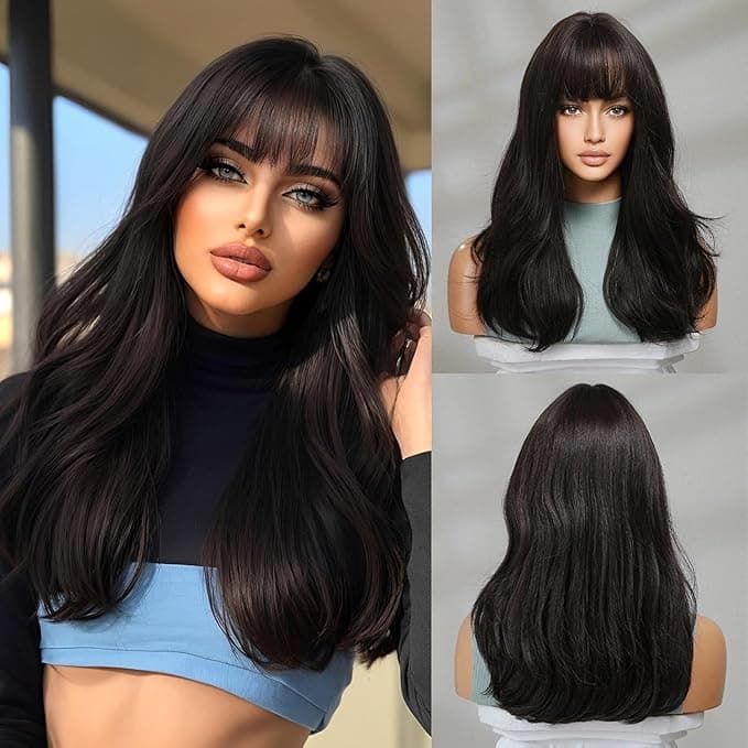 Fiber Wig Daily Looks Solve Hair Problems Meeting, Change Your Look, With It A
