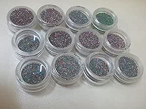12 Colored Caviar for Nails - 2724275882847
