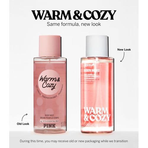 Pink Warm & Cozy Body Mist 250ml