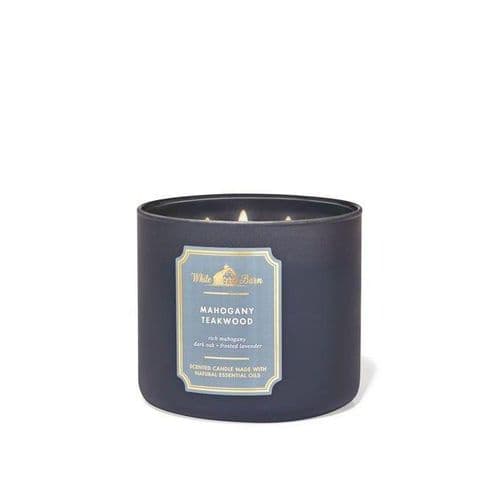 Bath & Body Works Mahogany Teakwood 3-Wick Candle 414g