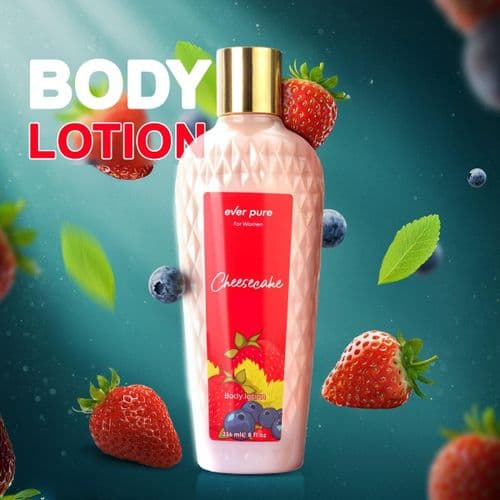 Ever Pure Cheese Cake Body Lotion for Women - 236ml