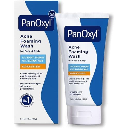 PanOxyl Ance Foaming Wash 10 Benzoyl Peroxide Ance Treatment Wash 156g