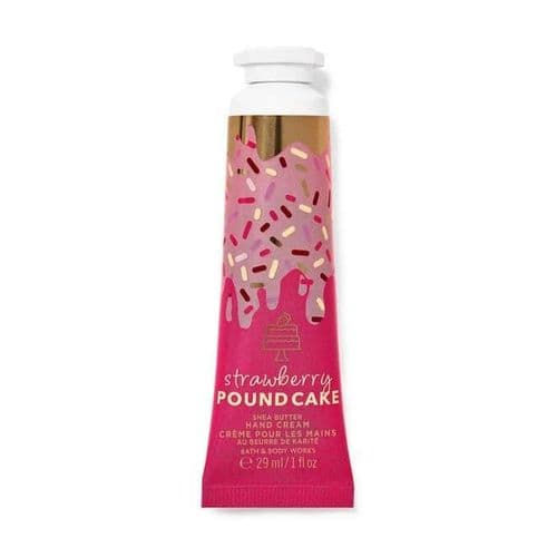 Bath & Body Works Strawberry Pound Cake Shea Butter Hand Cream 29ml