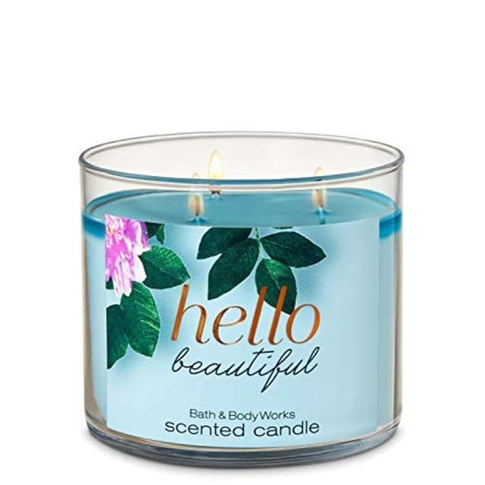 Bath & Body Works Hello Beautiful 3-Wick Candle 411g