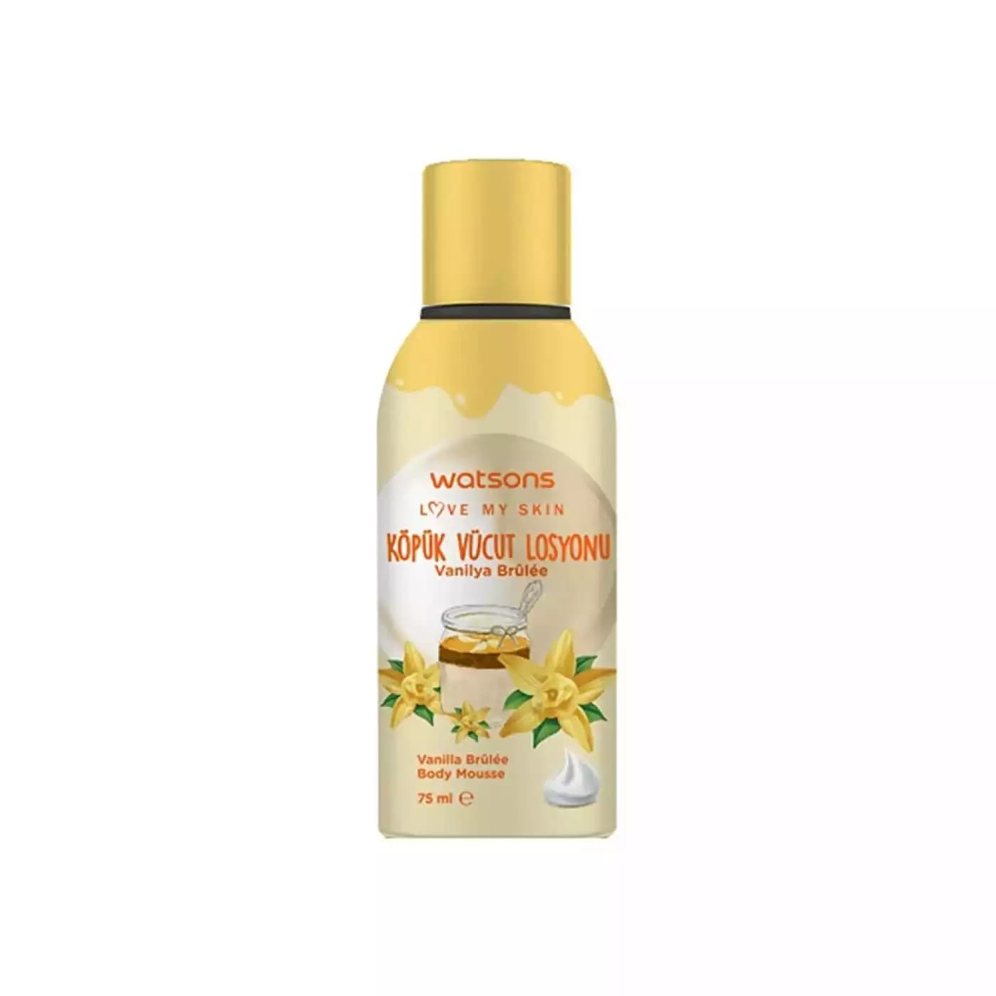 Watsons Vanilla Body Mousse 75 Ml