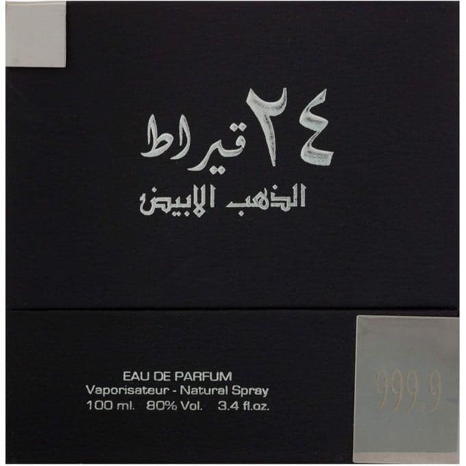 Lattafa 24 Carat White Gold Perfume 100 Ml Eau De Parfum