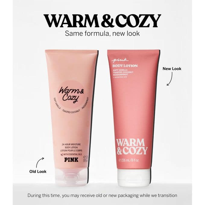 Pink Warm and Cozy Body Lotion 236ml