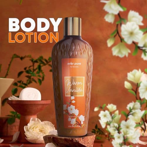 Ever Pure Warm Vanilla For Women Body Lotion 236ml