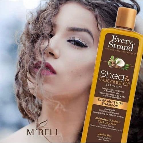 Every Strand Shea & Coconut Oil Deep Moisture Shampoo - 399 Ml