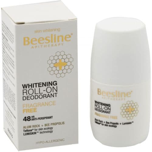 Beesline Whitening Roll On Deodorant Free Fragrance 50 Ml