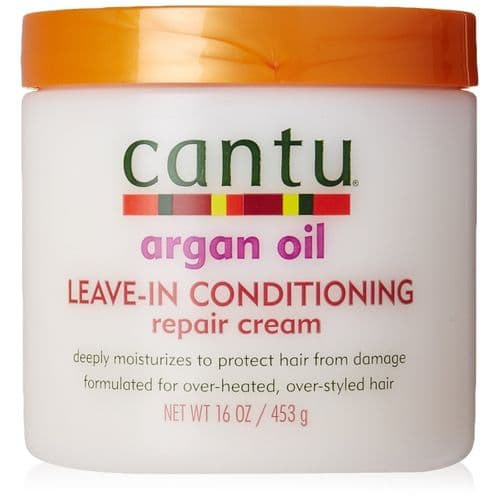Cantu Argan Oil Leave In Conditioning Repair Cream - 453 G