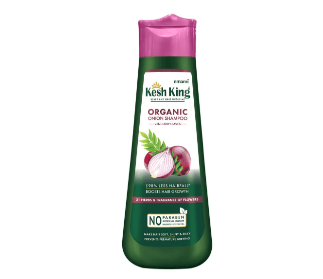 Kesh King Ayurvedic Onion Shampoo by Kish King with 21 Herbs, Reduces Hair Loss