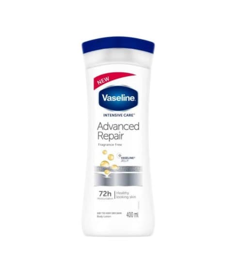 Vaseline Intensive Care advanced repair fragrance free body lotion 400ml