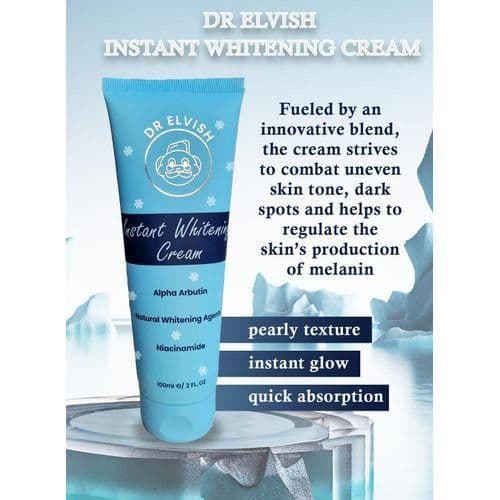 Dr Elvish Instant Whitening Cream 100ml