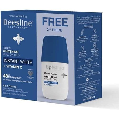 Beesline whitening roll on deodorant instant whit vitamin c offer 250ml