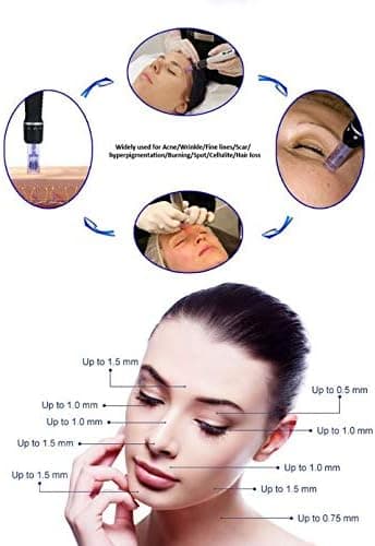 Dr. pen Ultima A1 Derma Pen Skin Care Skin Rejuvenation Device with 2pcs Needles