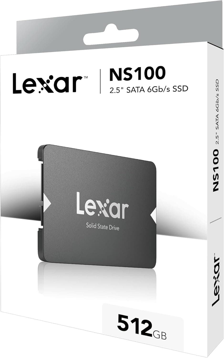 Lexar NS100 2.5-Inch SATA III 6GB/s Internal SSD, 512GB Capacity