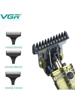 V-228 Electric Shaving Machine-Hair Shaving And Trimming Beard Multicolor